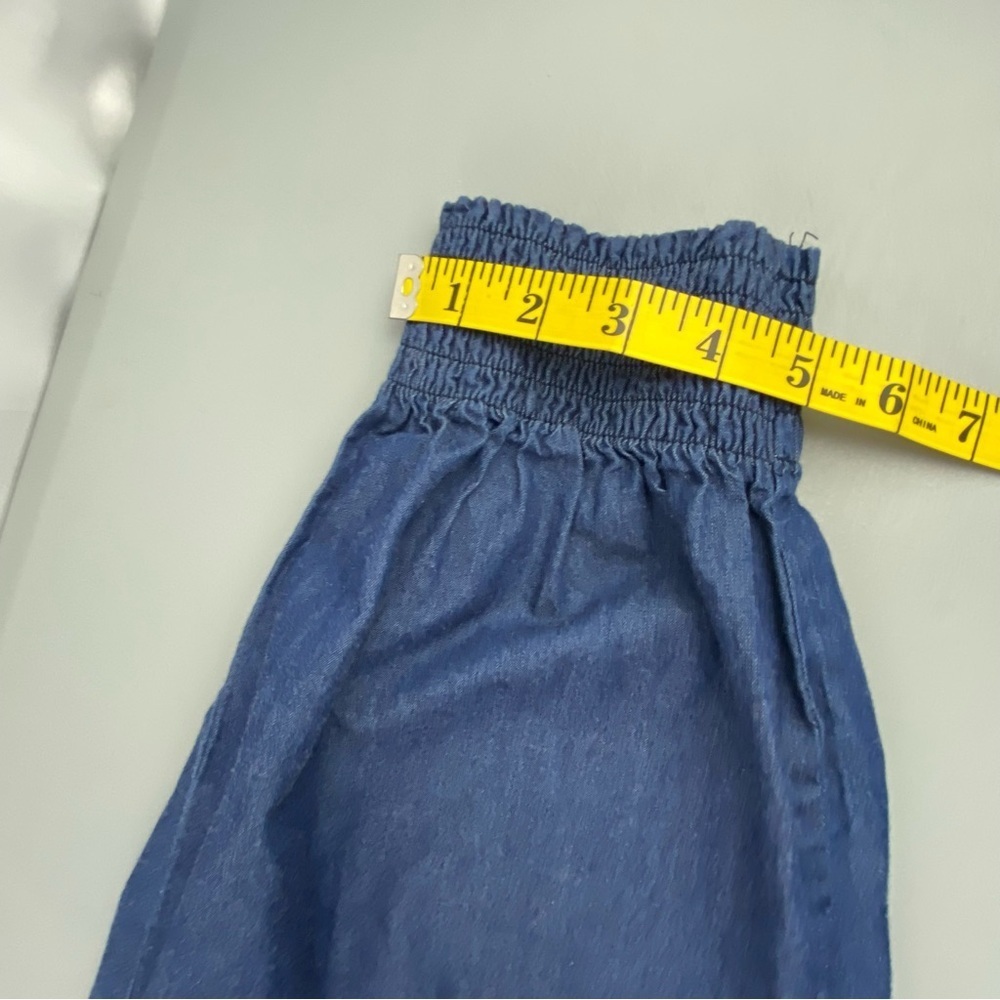 I.Q. denim cotton jumpsuit women's size large - Picture 14 of 16